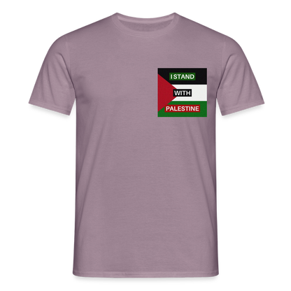 Men's T-Shirt Palestine - purple-grey 