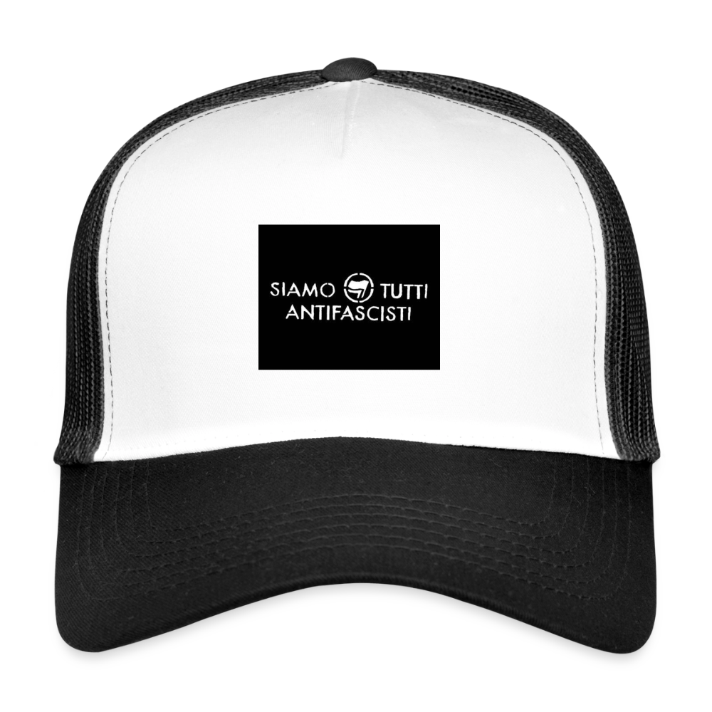 Trucker Cap - blanc/noir