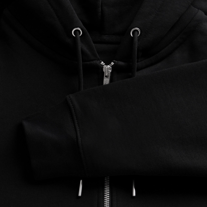Veste à capuche bio CULTIVATOR Stanley/Stella Unisexe Palestine - noir