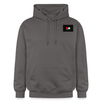 Sweat à capuche Softstyle® Gildan Unisexe Palestine - gris foncé