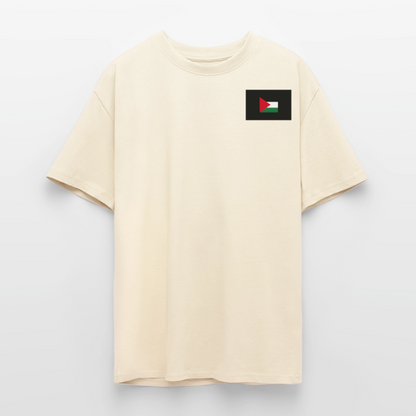 T-shirt oversize épais - crème