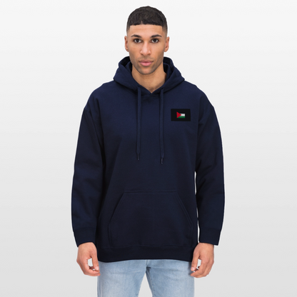 Sweat à capuche Softstyle® Gildan Unisexe Palestine - bleu marine