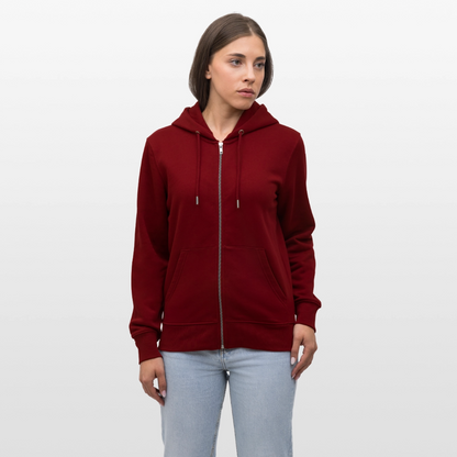 Veste à capuche bio CULTIVATOR Stanley/Stella Unisexe Palestine - bordeaux