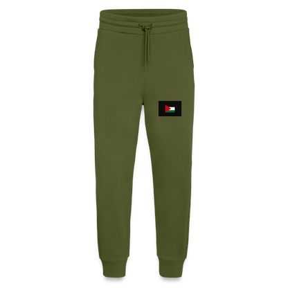 Pantalon de jogging bio décontracté fabriqué en UE palestine - MOSS GREEN