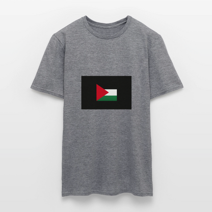 T-shirt Homme Palestine - graphite chiné