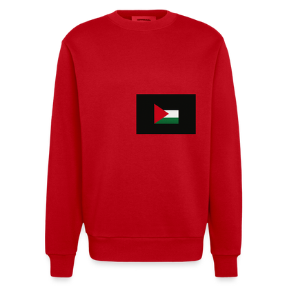 Sweat bio épais oversize fabriqué en UE palestine - rouge