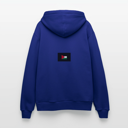 Sweat à capuche bio décontracté fabriqué en UE palestine - Iconic Blue