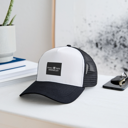 Trucker Cap - blanc/noir