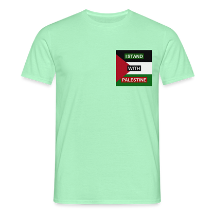 Men's T-Shirt Palestine - mint green