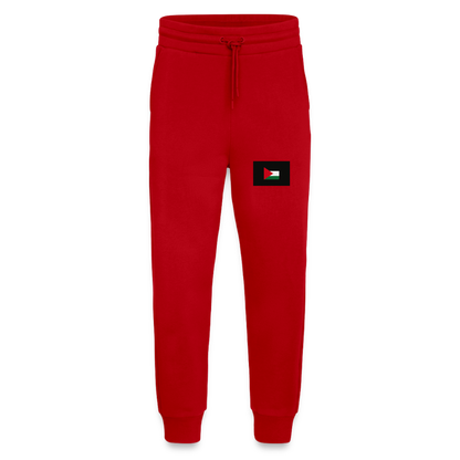 Pantalon de jogging bio décontracté fabriqué en UE palestine - rouge