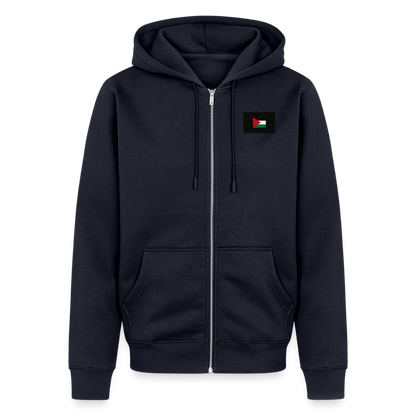 Veste à capuche Premium Homme Palestine - bleu marine
