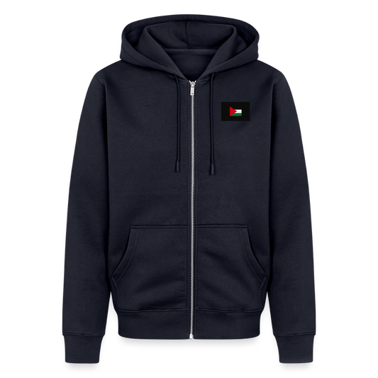 Veste à capuche Premium Homme Palestine - bleu marine