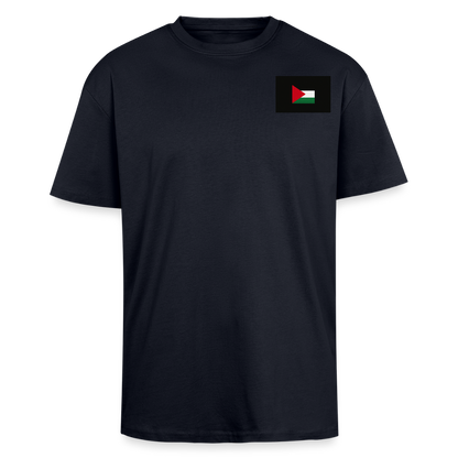 T-shirt oversize épais - bleu marine