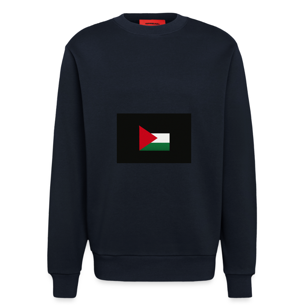 Sweat bio décontracté fabriqué en UE palestine - DARK NAVY
