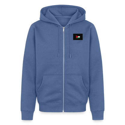 Veste à capuche Premium Homme Palestine - bleu pigeon