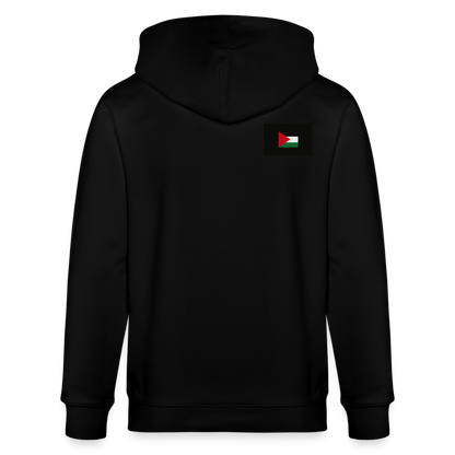 Veste à capuche bio CULTIVATOR Stanley/Stella Unisexe Palestine - noir
